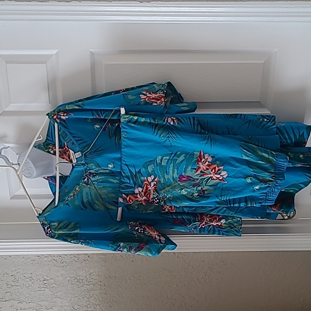 Soma 3 Piece Pajamas & Robe Set Size Large